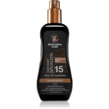 Australian Gold Spray Gel Sunscreen With Instant Bronzer bronzujúci sprej SPF 15 237 ml