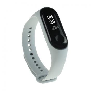 BStrap Silicone remienok na Xiaomi Mi Band 3/4, gray (SXI006C05)