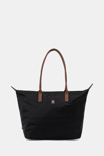 Kabelka Tommy Hilfiger čierna farba, AW0AW17711