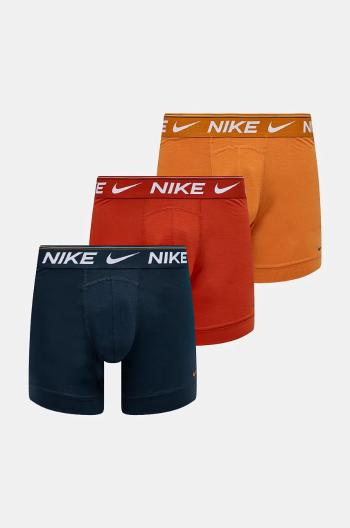 Boxerky Nike 3-pak pánske, čierna farba