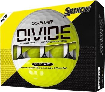 Srixon Z-Star Divide White/Yellow Štandardná ponuka Golfové lopty