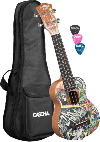 Cascha HH 2600 Art Series Urban Sopránové ukulele