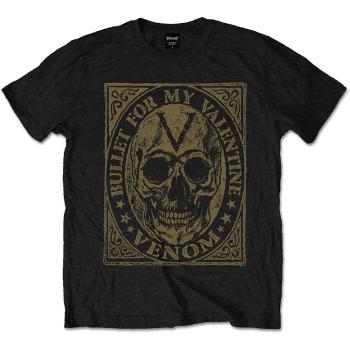 Bullet for My Valentine tričko Venom Skull Čierna XXL