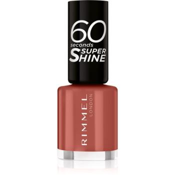 Rimmel 60 Seconds Super Shine lak na nechty odtieň 707 Tan-A-Cotta 8 ml