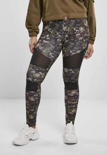 Urban Classics Ladies Camo Tech Mesh Leggings wood digital camo - XS