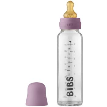 BIBS Baby Glass Bottle 225 ml dojčenská fľaša Mauve 225 ml