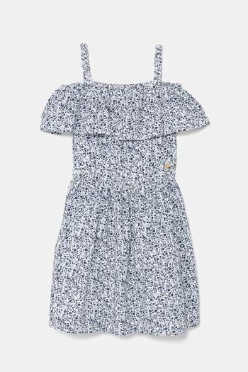 Dievčenské bavlnené šaty Guess mini, áčkový strih, J5GK24 WH710