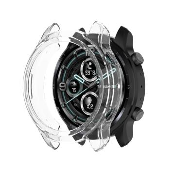 TPU HALF COVER obal pre TicWatch Pro 3 Ultra GPS priehľadný