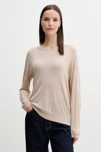 Sveter United Colors of Benetton béžová farba, ľahký, 103VD10AV