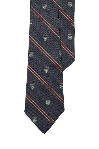 Hodvábna kravata Polo Ralph Lauren tmavomodrá farba, 712971857