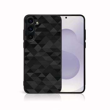 MY ART Ochranný kryt pre Samsung Galaxy S25 Plus 5G BLACK TRIANGLES (232)