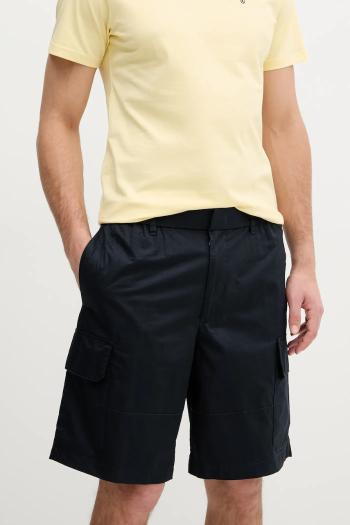 Bavlnené šortky Armani Exchange pánske, tmavomodrá farba, XM000150 AF11882