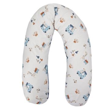 EKO Vankúš na dojčenie Velvet Giraffe blue 180 cm