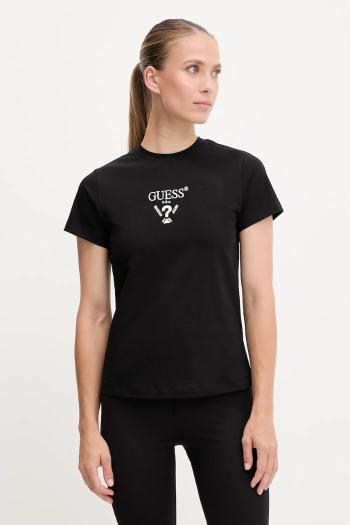 Tričko Guess COLETTE dámske, ružová farba, V4YI21 KCDH1