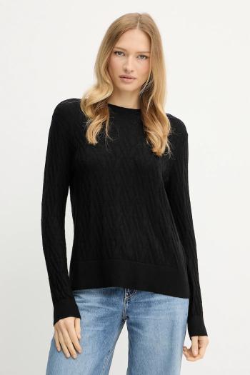 Sveter Armani Exchange čierna farba, ľahký, XW001317 AF16619