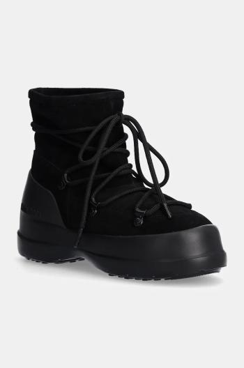 Semišové snehule Moon Boot MB LUNA BOOT SUEDE čierna farba, 80D2480030 N001