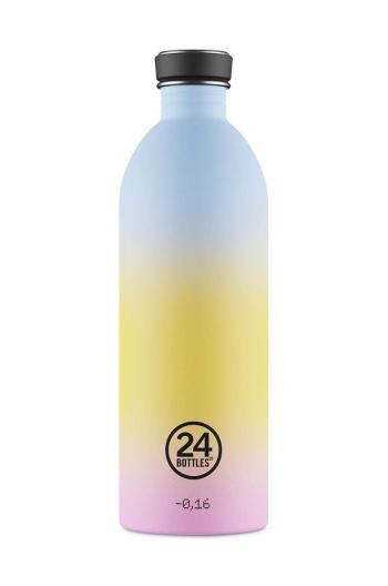 Fľaša 24bottles Urban Bottle 1000ml Aurora žltá farba, Urban.1lt.Aurora