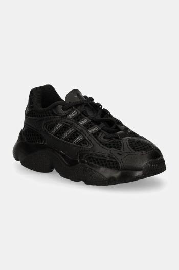 Detské tenisky adidas Originals OZMILLEN EL čierna farba, IE9060