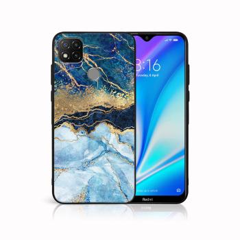 MY ART Silikónový obal Xiaomi Redmi 9C BLUE MARBLE (141)