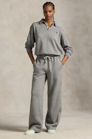 Tepláky Polo Ralph Lauren šedá farba, jednofarebné, 211977959
