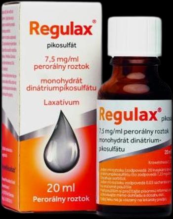 REGULAX Pikosulfát perorálny roztok 20 ml