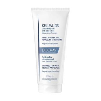 Ducray Čistiaci gél pre podráždenú pokožku Kelual DS (Anti-Scales Cleansing Gél) 200 ml