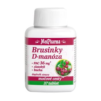 MEDPHARMA Brusnice D-manóza 37 tabliet