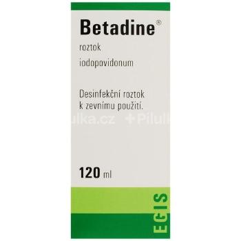 BETADINE Dezinfekčný roztok 120 ml