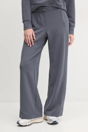 Tepláky Dkny šedá farba, jednofarebné, DP5P3584