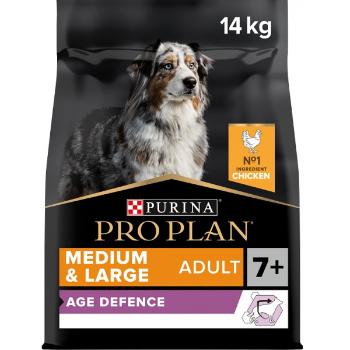 Pro Plan Medium&Large Adult 7+ Age Defence kuře 14kg