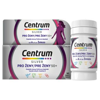 CENTRUM Multivitamín pre ženy 50+ 90 tabliet