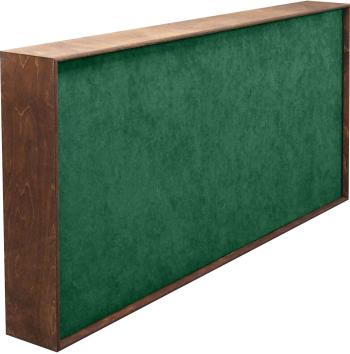 Mega Acoustic FiberExcellent120 Walnut/Green Absorpčný drevený panel