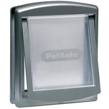 PetSafe Dvierka Staywell 757, strieborné, veľkosť M (5011569003864)