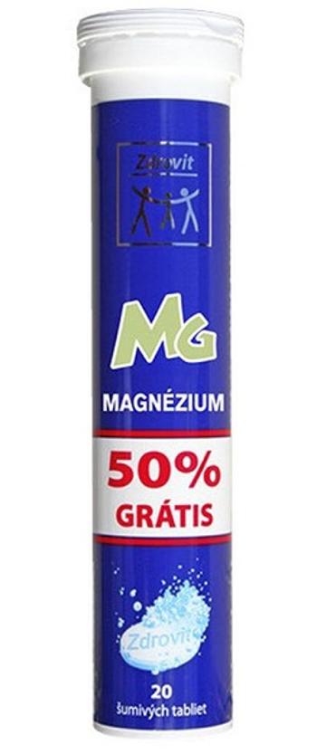 ZDROVIT MAGNEZIUM 50% grátis tbl eff 20 šumivých tabliet