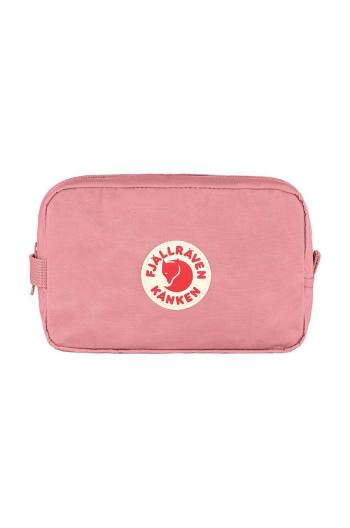 Kozmetická taška Fjallraven Kanken Gear Bag ružová farba, F25862.312