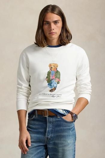 Mikina Polo Ralph Lauren pánska, bordová farba, s potlačou, 710953718