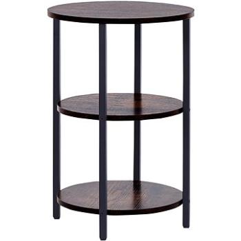 BELIANI tmavé drevo/čierny priemer 40 cm TOLAR (beliani_318839)