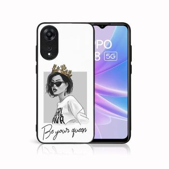 MY ART Ochranný kryt pre Oppo A78 5G QUEEN (139)