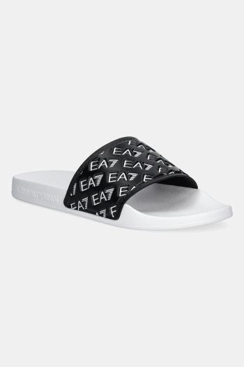 Šľapky EA7 Emporio Armani biela farba, AF15125.7X000109