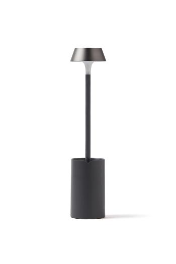 Bezdrôtová led lampa na čítanie Lexon Mimi šedá farba