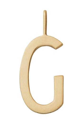 Strieborný pozlátený prívesok Design Letters 90201544G