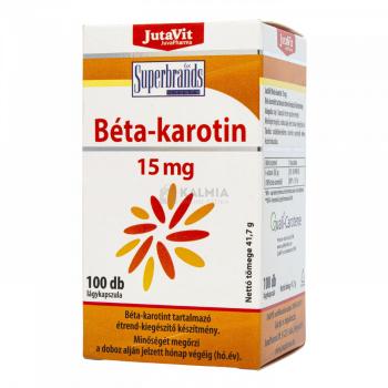 JutaVit Béta-Karotin kapszula 15 mg 100 db