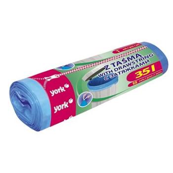 YORK odpadkové vrecia hrubé 35 l, 15 ks (5903355007272)