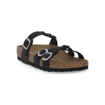 Birkenstock  FRANCA BRAIDED BALCK OILED CAL S  Šľapky Čierna