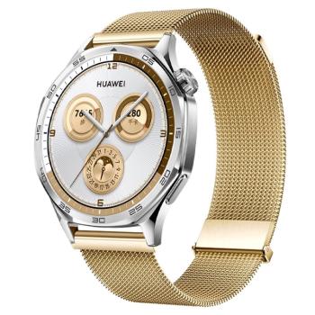 MILANESE Kovový remienok pre Huawei Watch GT 5 46mm zlatý