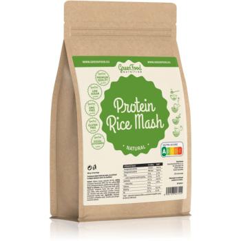 GreenFood Nutrition Protein Rice Mash ryžová kaša s proteínom príchuť Natural 500 g