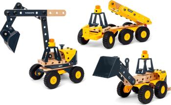 Építőjáték BRIO BUILDER 34597 Volvo építőipari jármű