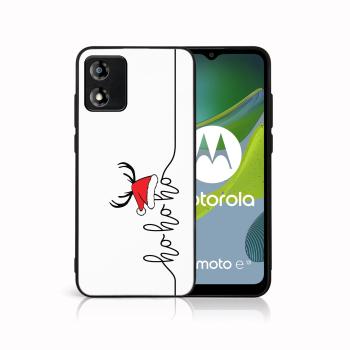 MY ART Kryt s vianočným dizajnom Motorola Moto E13 HOHOHO (073)