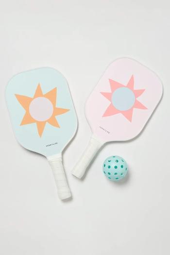 Sada rakiet a plážových loptičiek SunnyLife Pickleball Set Rio Sun Multi viac farieb