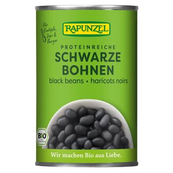 RAPUNZEL Čierna fazuľa sterilizovaná BIO 340 g